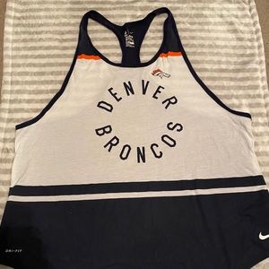 Denver Broncos women Razorback tank top